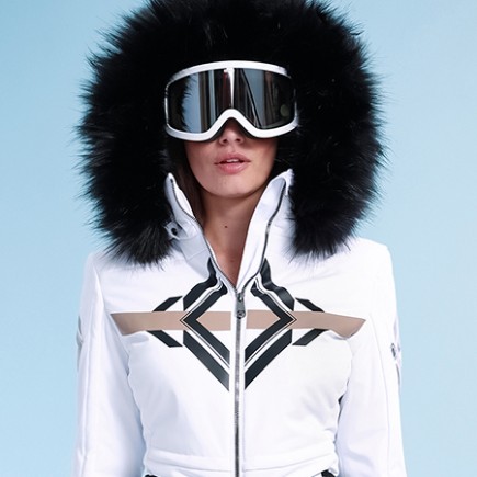 Poivre Blanc Girls Ski Jacket - White, Girls Ski Jacket