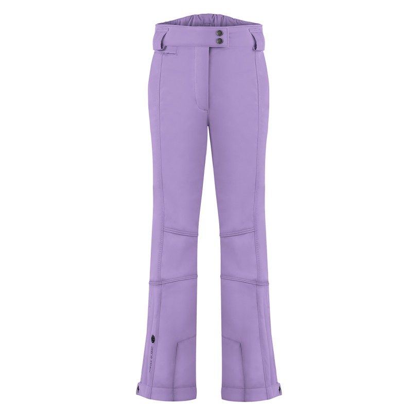 Womens stretch ski pants lavender purple Eva