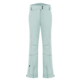 Womens stretch ski pants aloe blue Eva