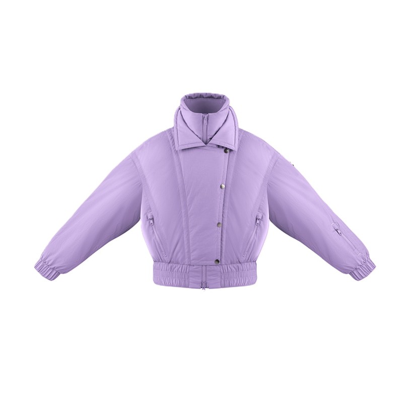 Womens ski jacket lavender purple Judy