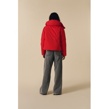 Womens ski jacket scarlet red Julie