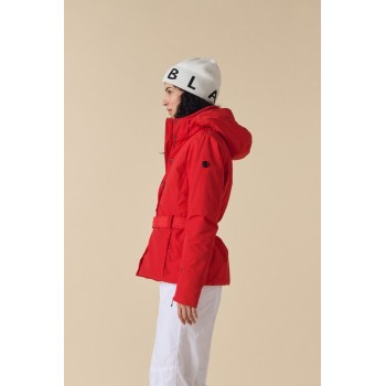 Womens ski jacket scarlet red Joana