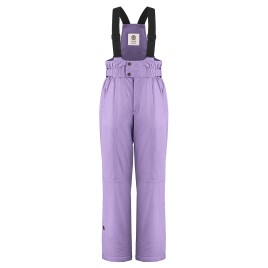 Womens ski bib pants lavender purple Jess