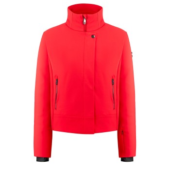 Womens softshell jacket scarlet red Gladys