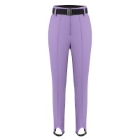 Womens softshell pants lavender purple Gysel