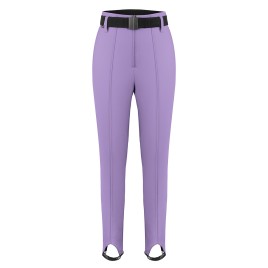 Womens softshell pants lavender purple Gysel
