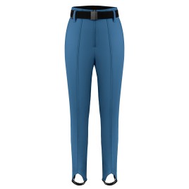Womens softshell pants twilight blue Gysel