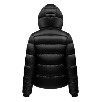 Womens synthetic down ski jacket black Celia