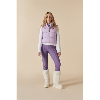 Womens synthetic down vest dream purple Charlie
