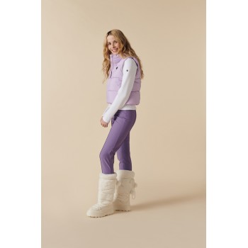 Womens synthetic down vest dream purple Charlie