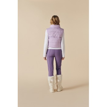 Womens synthetic down vest dream purple Charlie