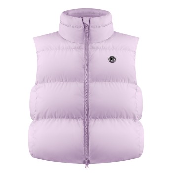 Womens synthetic down vest dream purple Charlie
