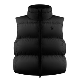 Womens synthetic down vest black Charlie