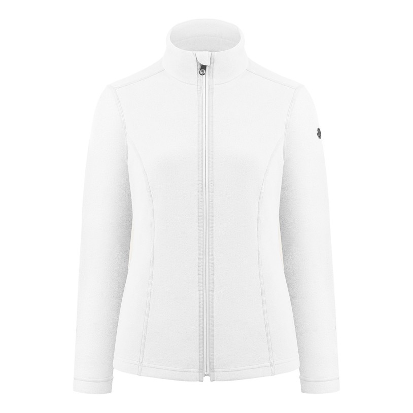 Womens micro fleece white Ruby