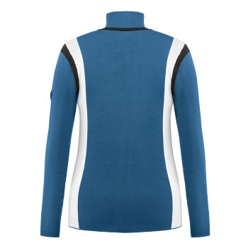 Womens knit jacket twilight blue Alice