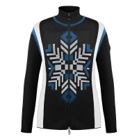 Womens knit jacket black Alice