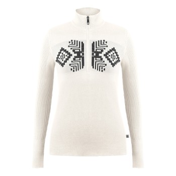 Womens knit jacket white Adele