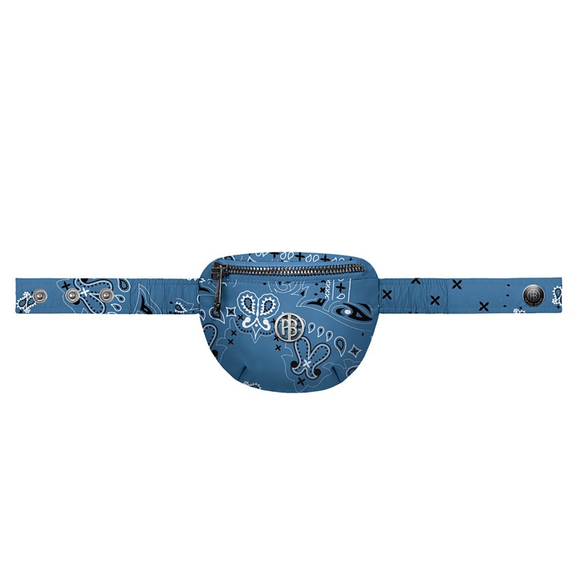 Mini bag paisley blue Mini