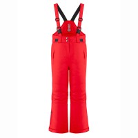 Girls ski pants scarlet red