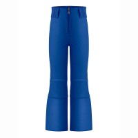 Girls softshell pants acid blue