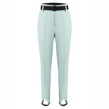 Womens softshell pants aloe blue