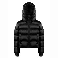 Girls synthetic down ski jacket black