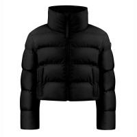 Girls synthetic down ski jacket black