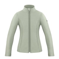 Girls micro fleece jacket lichen green