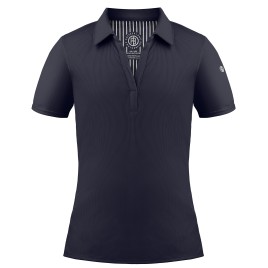 Womens polo shirt oxford blue