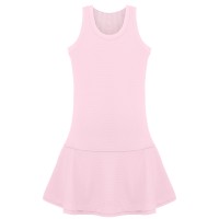 Girls dress powder pink