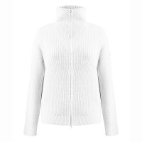 Womens knit jacket white