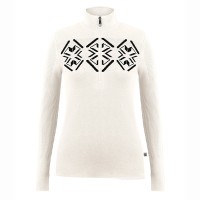 Womens knit sweater white