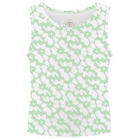 Girls top flower green