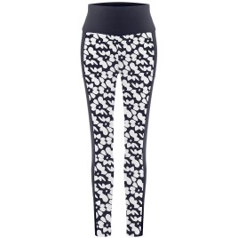 Womens leggings flower oxford blue/blue