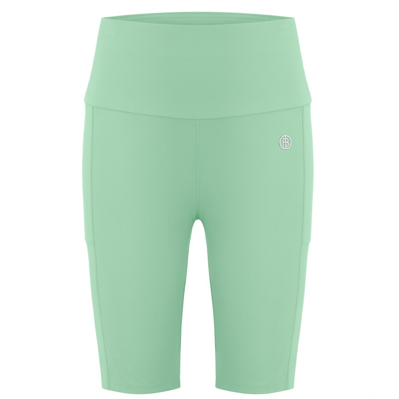 Womens shorts almond green