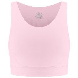 Girls crop top powder pink