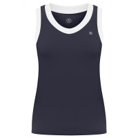 Womens tank top oxford blue/white