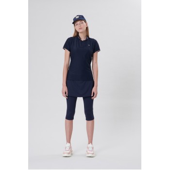Womens oxford blue capri