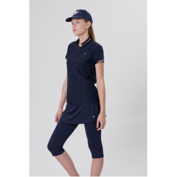 Womens oxford blue capri