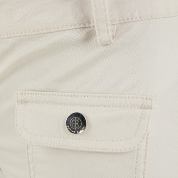 Girls cotton shorts moon grey