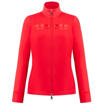 Womens stretch cherry red jacket