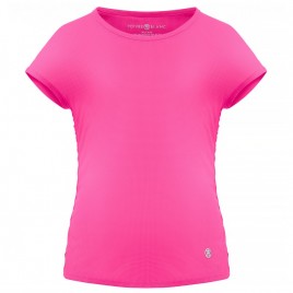 Girls eco light lady pink t-shirt (recycled)