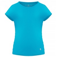Girls eco light creamy blue t-shirt