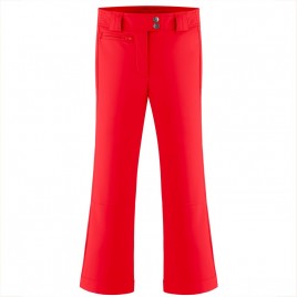 Girls softshell pants scarlet red