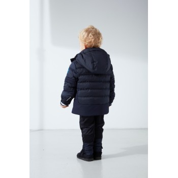 Boys synthetic down jacket gothic blue