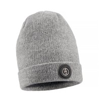 Boys knited hat grey melange