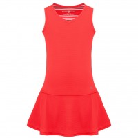 Girls eco active dress techno red