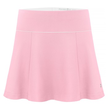 Girls skort palm pink/white