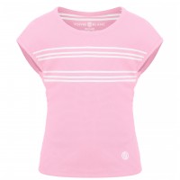 Girls eco active t- shirt palm pink