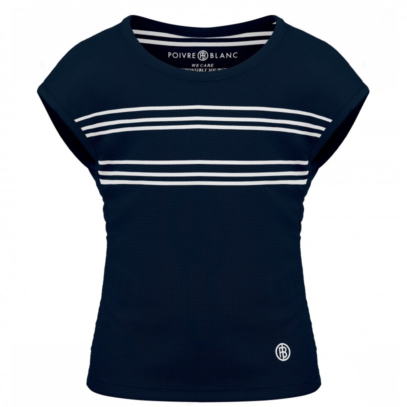 Girls eco active t- shirt oxford blue